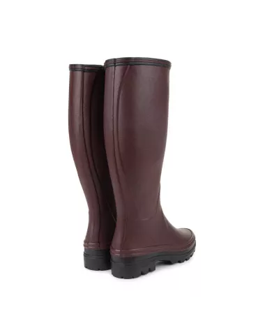 BOTTES GIVERNY FEMME LE CHAMEAU DOUBLEES JERSEY CHERRY 2