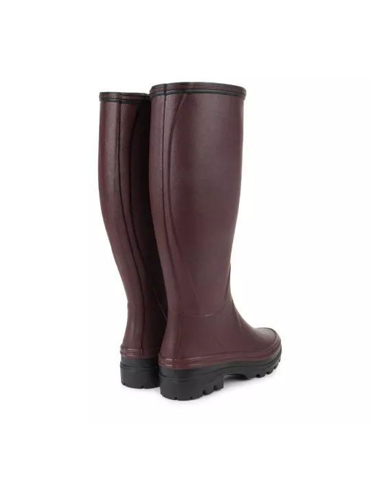 BOTTES GIVERNY FEMME LE CHAMEAU DOUBLEES JERSEY CHERRY