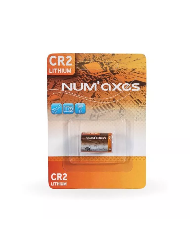 1 PILE CR2 LITHIUM 3V NUM'AXES