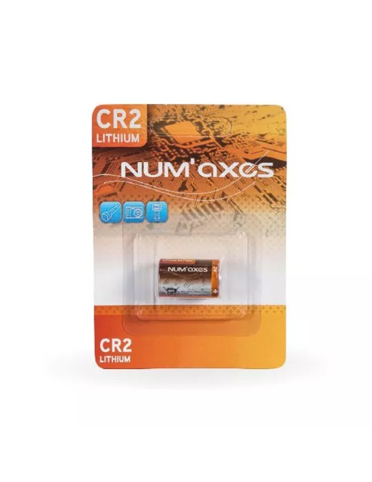 1 PILE CR2 LITHIUM 3V NUM'AXES