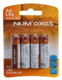 4 PILES AA LR6 ALCALINES 1.5V