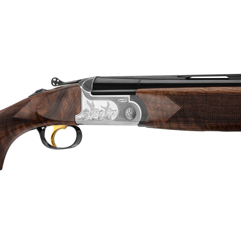 FUSIL FAIR SUPERPOSE SPORTING MASTER ACIER CAL12/76 - CANON DE 76 CM