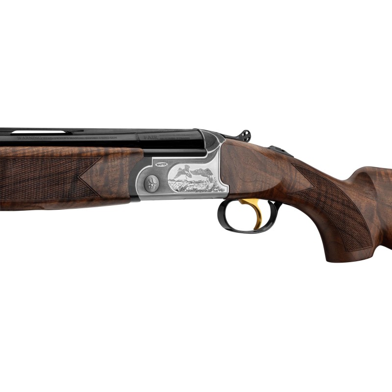 FUSIL FAIR SUPERPOSE SPORTING MASTER ACIER CAL12/76 - CANON DE 76 CM