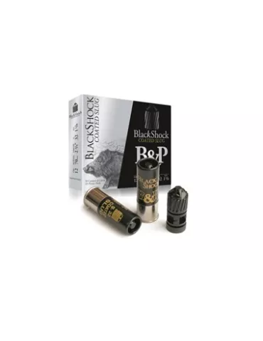 CARTOUCHES A BALLE B&P BIG GAME BLACK SHOCK CAL12/70 32GR