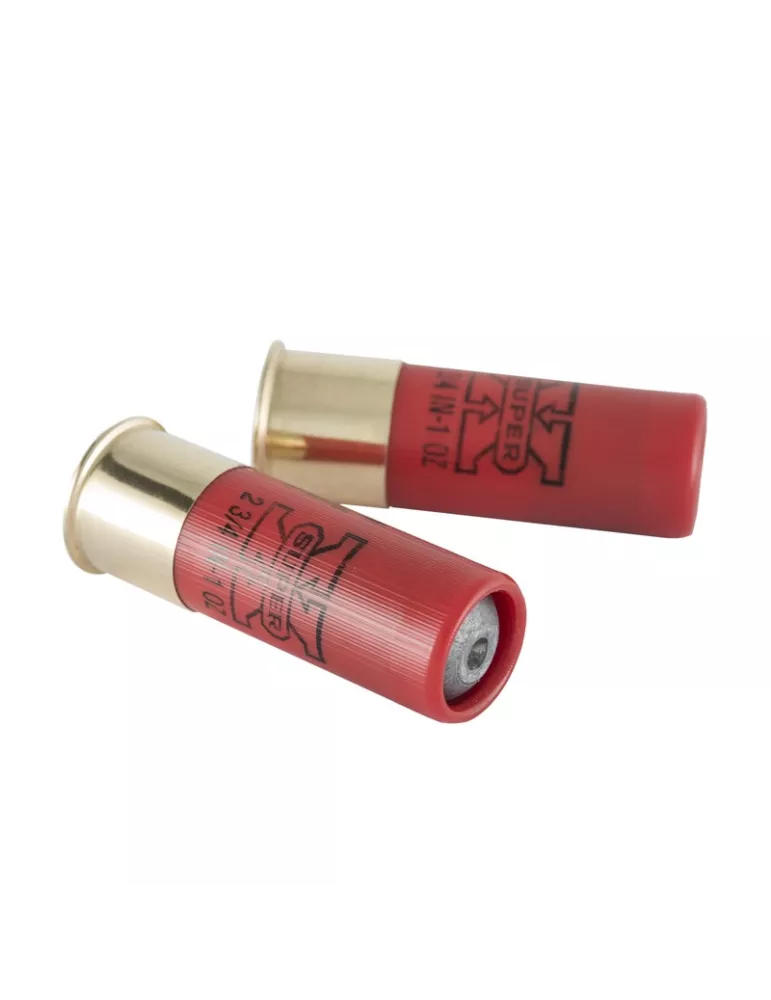 CARTOUCHES A BALLE WINCHESTER SUPER-X RIFLED SLUG CAL12/70 28GR