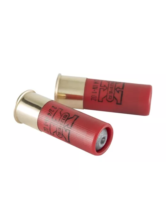 CARTOUCHES A BALLE WINCHESTER SUPER-X RIFLED SLUG CAL12/70 28GR