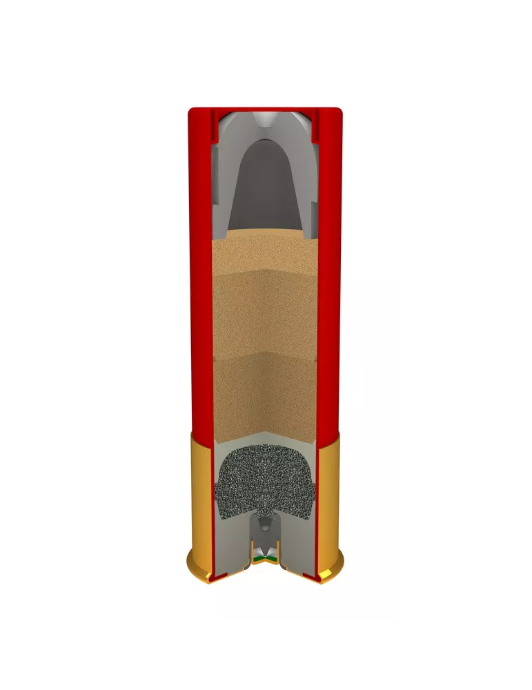 CARTOUCHES A BALLE WINCHESTER SUPER-X RIFLED SLUG CAL12/70 28GR