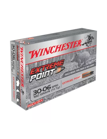 BALLES WINCHESTER WILD BOAR EXTREME POINT CAL30-06 SPRG 180 GRAINS