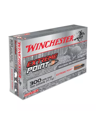 BALLES WINCHESTER WILD BOAR EXTREME POINT CAL300 WM 180 GRAINS