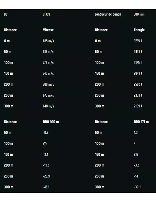 BALLES RWS EVOLUTION CAL7X64