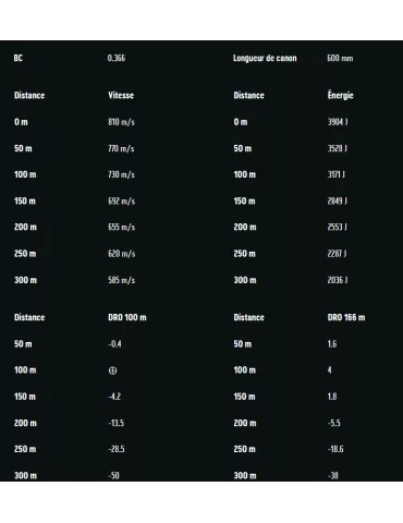 BALLES RWS EVOLUTION CAL30-06 SPRG 2