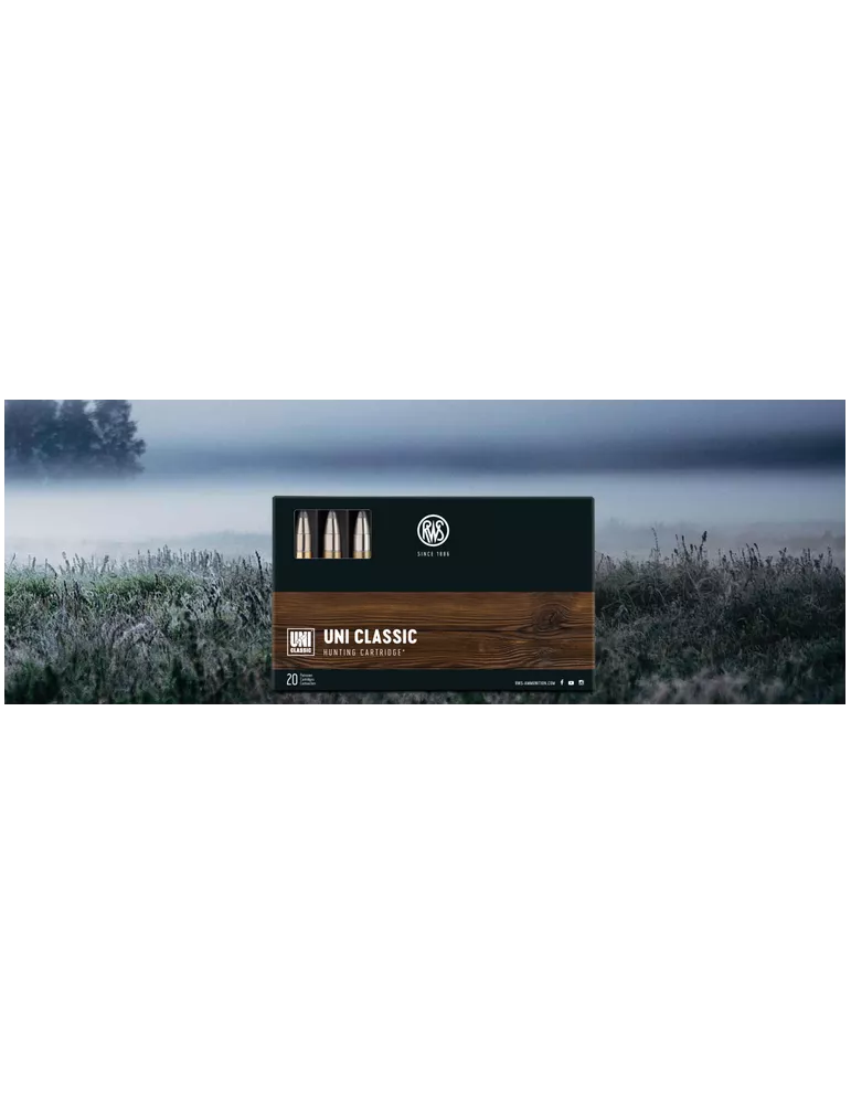 BALLES RWS UNI CLASSIC CAL9.3X62