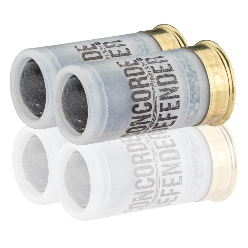 CARTOUCHES MINI CONCORDE DEFENDER ELASTOMERE BIOR CAL12/50