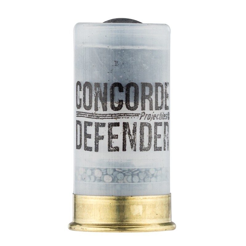 CARTOUCHES MINI CONCORDE DEFENDER ELASTOMERE BIOR CAL12/50