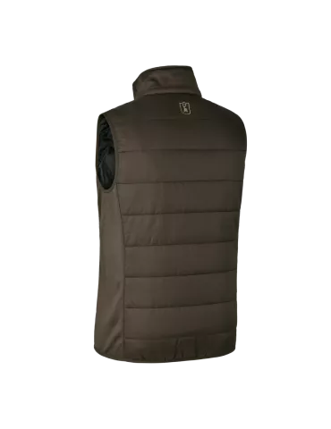 GILET DEERHUNTER MATELASSE SANS MANCHE CHAUFFANT WOOD 2