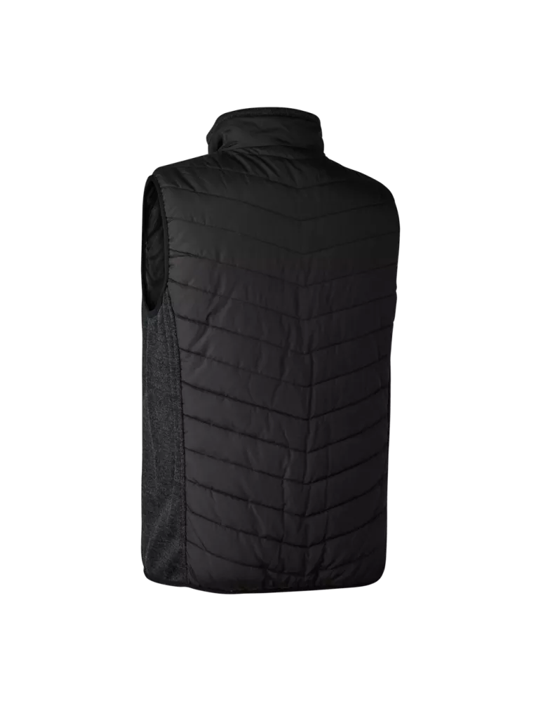 GILET DEERHUNTER DOUDOUNE MOOR AVEC TRICOT BLACK