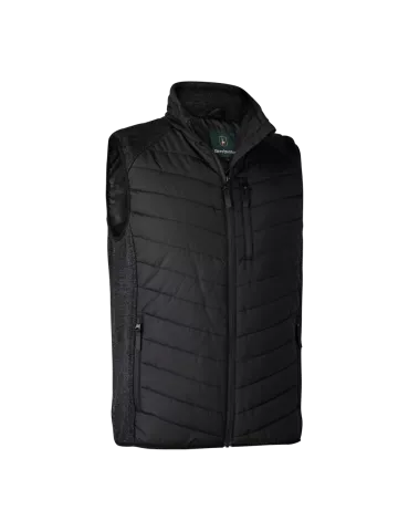 GILET DEERHUNTER DOUDOUNE MOOR AVEC TRICOT BLACK