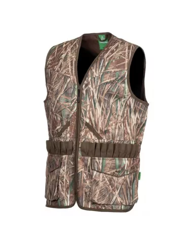 GILET TREELAND CAMOUFLAGE ROSEAUX