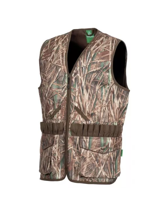 GILET TREELAND CAMOUFLAGE ROSEAUX