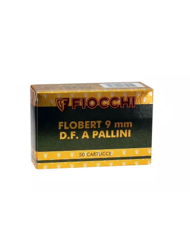 CARTOUCHES FIOCCHI FLOBERT CAL9 MM PBN°6/7.5