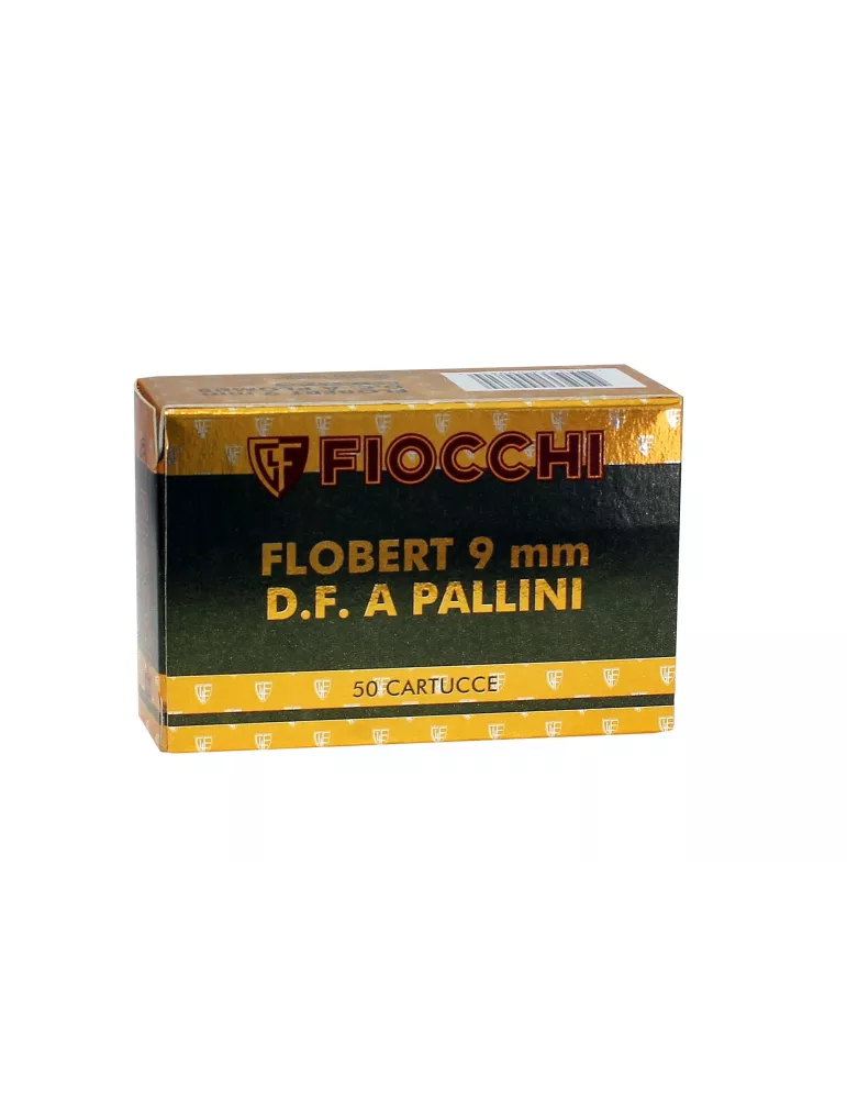 CARTOUCHES FIOCCHI FLOBERT CAL9 MM PBN°6/7.5