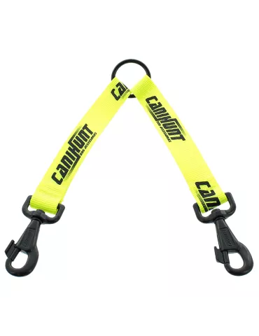 ACCOUPLE DOUBLE CANIHUNT HUNTER JAUNE 30 CM