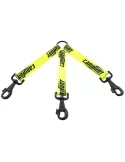 ACCOUPLE TRIPLE CANIHUNT JAUNE 30 CM