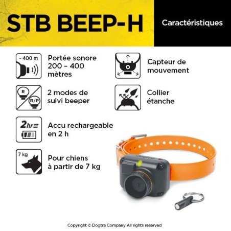 COLLIER STB BEEP-H DOGTRA