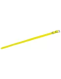 COLLIER FLUO EN PVC SOUPLE JAUNE 40 CM