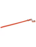 COLLIER ORANGE FLUO BIOTHANE 45 CM
