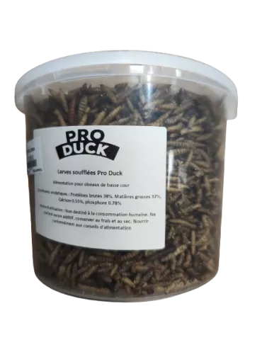 LARVES SOUFFLEES PRO DUCK 3 LITRES