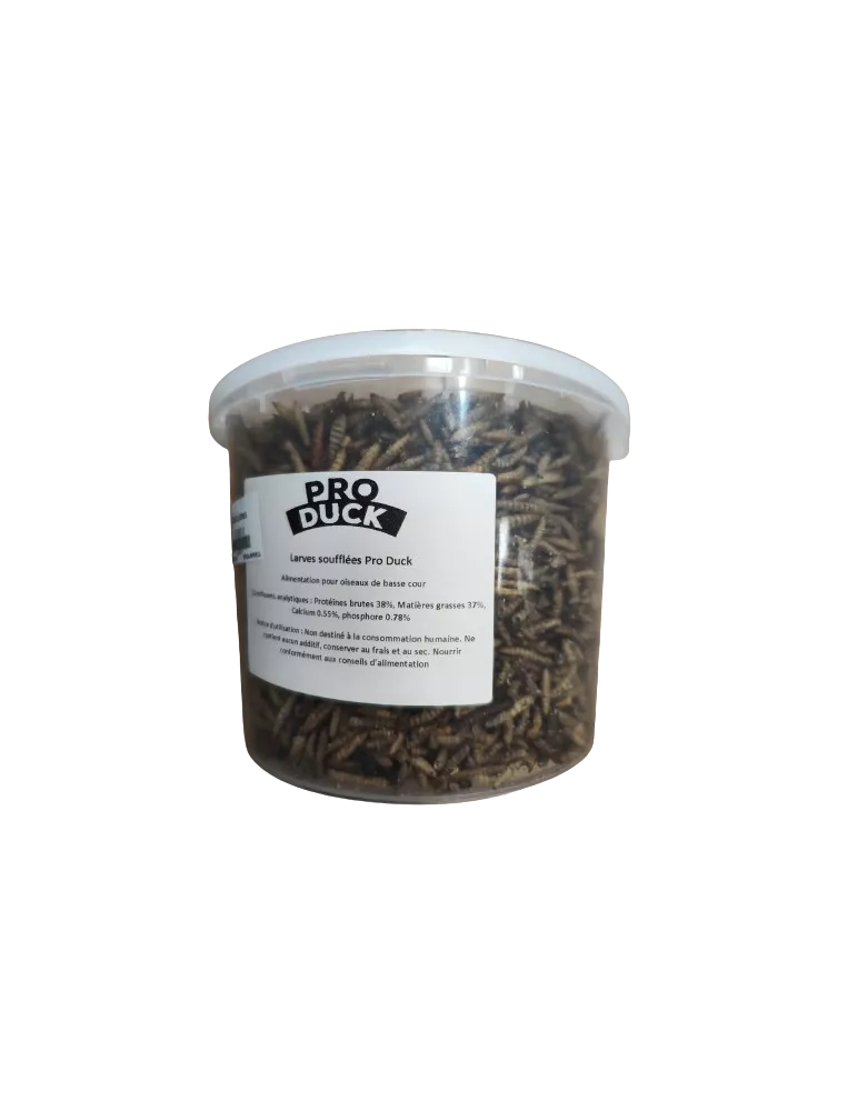LARVES SOUFFLEES PRO DUCK 3 LITRES