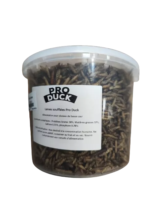 LARVES SOUFFLEES PRO DUCK 3 LITRES
