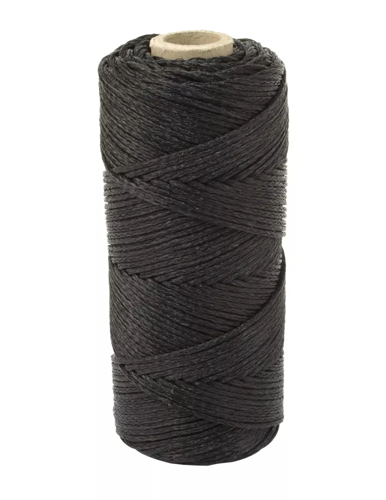 CORDE FUSETTE NOIRTE TRESSEE DIAM 1.8MM 125M