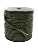 CORDE TRESSE AVEC AME DIAM 6MM 100M