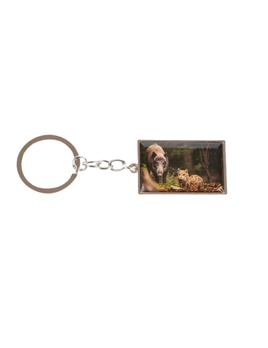 PORTE CLE IMAGE SANGLIER