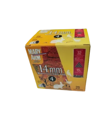 CARTOUCHES MARY ARM 14MM PBN°4/5/6/7 15G BR