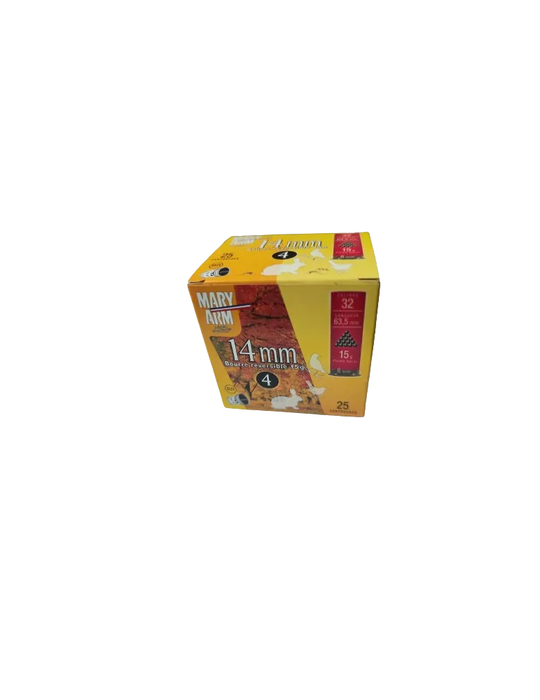 CARTOUCHES MARY ARM 14MM PBN°4/5/6/7 15G BR