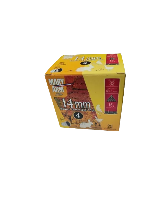 CARTOUCHES MARY ARM 14MM PBN°4/5/6/7 15G BR