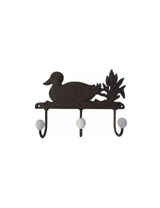 PORTE MANTEAU CANARD EN FONTE