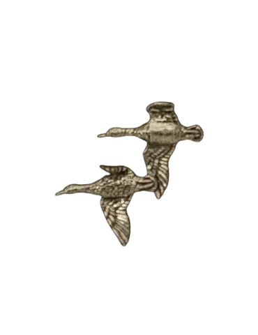 PIN'S COUPLE CANARD AU VOL