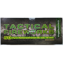 50 FUSEES CREPITANTES 15MM