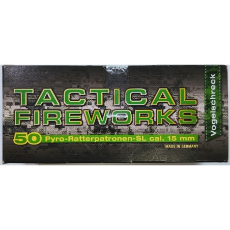 50 FUSEES CREPITANTES 15MM