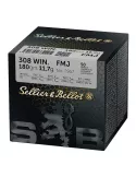 CARTOUCHES SELLIER & BELLOT 308 WIN FMJ 180GRS 11.7G VRAC /50