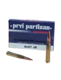 CARTOUCHES PPU PARTIZAN 8X57JS FMJ 198GR /20
