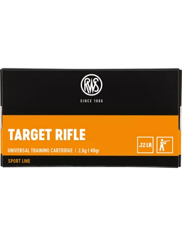 CARTOUCHES RWS TARGET RIFLE CAL22LR