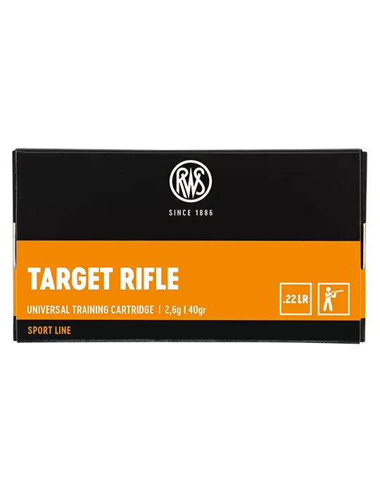 CARTOUCHES RWS TARGET RIFLE CAL22LR