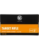 CARTOUCHES RWS TARGET RIFLE CAL22LR