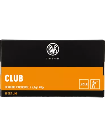 CARTOUCHES RWS CLUB 22LR