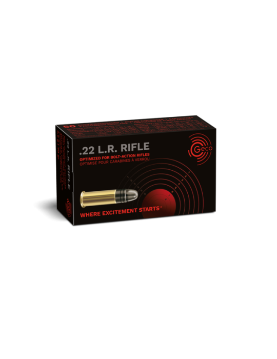 CARTOUCHES GECO RIFLE 22LR